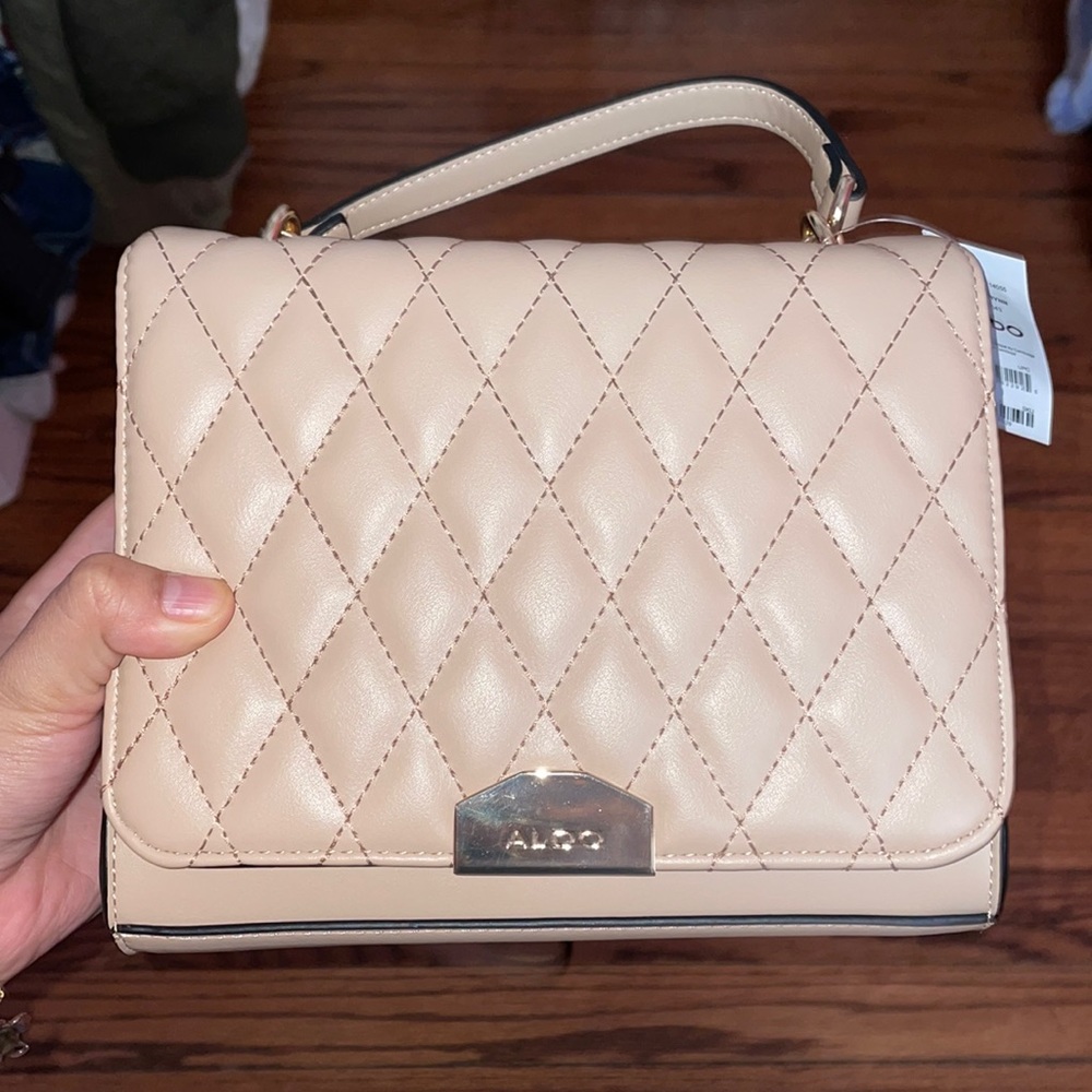 Tan aldo purse